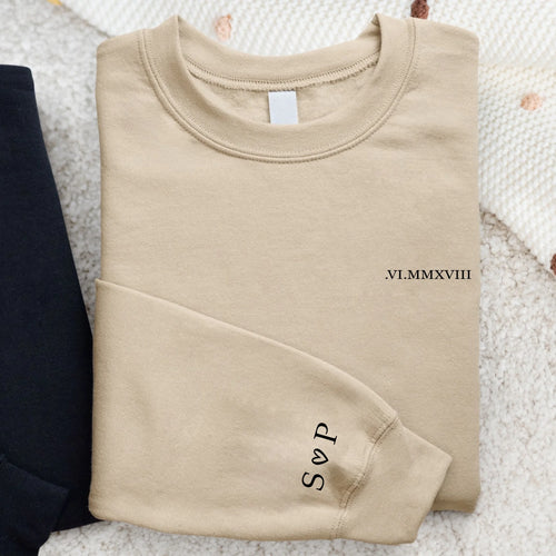 Maglione personalizzato per coppie Noi due con stampa DTF personalizzabile, design esclusivo
