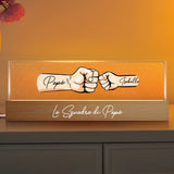 LED Night Light anlegen Acylric Plate - 25cm wide v2