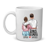 Con Te - Tazza personalizzata per coppie con frasi divertenti