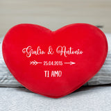 Io & Te - Cuscino a forma di cuore per coppie
