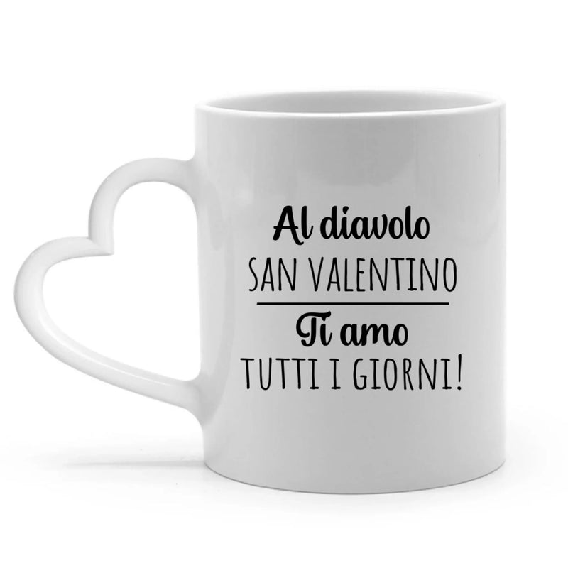 Moonworks® Tazza di caffè Tutto è iniziato con un Mi piace in un incontri app regalo amore San Valentino anniversario bianco interno nero standard