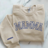 beiger Pullover personalisierbar - gefertigt von Love & Faith