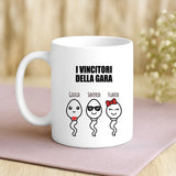 Regalo personalizzato - tazza bianca con frase e nome personalizzati - realizzata da Love & Faith