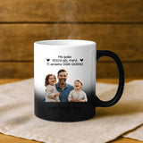 Regalo personalizzato - tazza magica termosensibile con nome personalizzato - realizzata da Love & Faith