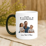 Regalo personalizzato - tazza magica termosensibile con nome personalizzato - realizzata da Love & Faith