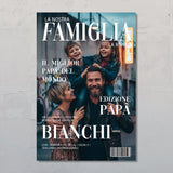 Copertina Magazine – Poster personalizzato per la Festa del Papà