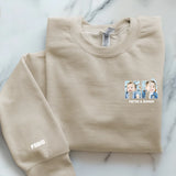 Il Papà – Maglione personalizzato per papà e nonno con caricamento foto sul petto