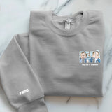 Il Papà – Maglione personalizzato per papà e nonno con caricamento foto sul petto