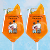 Tutti i giorni - Calice da vino personalizzato per coppie per San Valentino