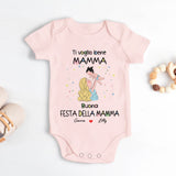I migliori genitori - Body personalizzato per neonato per la Festa della Mamma e del Papà