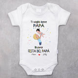 I migliori genitori - Body personalizzato per neonato per la Festa del Papà e della Mamma