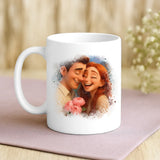 Regalo personalizzato - tazza bianca con frase e nome personalizzati - realizzata da Love & Faith
