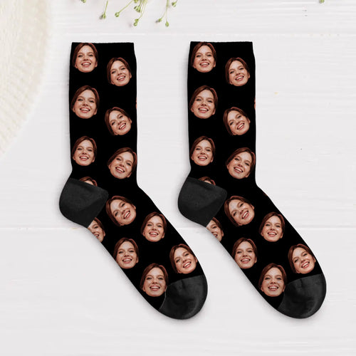 Calzini personalizzati con foto stampate a colori, lavabili e confortevoli per ogni giorno – Motiv 2
