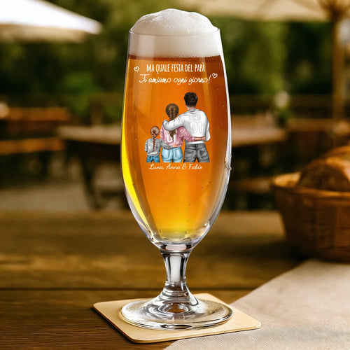 Personalisiertes Geschenk - Bierglas 330ml - mit persönlichem Aufdruck