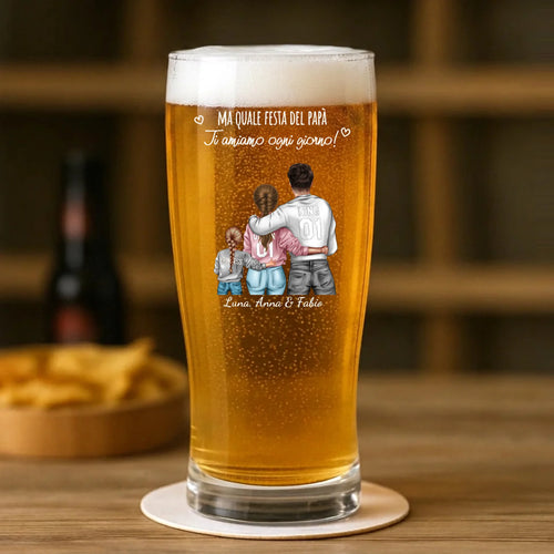 Personalisiertes Geschenk - Pilsglas 400ml - mit persönlichem Aufdruck
