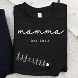 Maglione personalizzato La migliore Mamma con nomi, in morbido materiale premium, ideale come regalo per la festa – Motiv 5