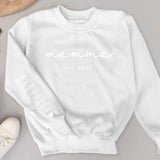 Maglione personalizzato La migliore Mamma con nomi in materiale premium morbido, ideale regalo Muttertag – Motiv 8