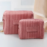 Borsa cosmetica in velluto personalizzata con nome in lamina metallica, design elegante per trucco e accessori – Motiv 13