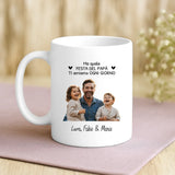 Regalo personalizzato - tazza bianca con frase e nome personalizzati - realizzata da Love & Faith