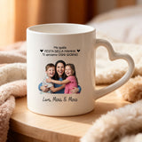 Tazza bicolore personalizzata La migliore mamma per mamma e nonna, design esclusivo bicolore – Motiv 17