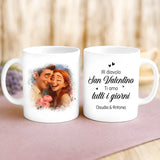 Regalo personalizzato - tazza bianca con frase e nome personalizzati - realizzata da Love & Faith