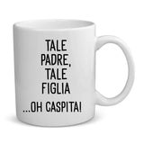 Tazza personalizzata Festa del Papà Tale padre con stampa nitida, adatta a lavastoviglie e microonde – Motiv 3