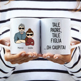 Tazza personalizzata Festa del Papà Tale padre con stampa nitida, adatta a lavastoviglie e microonde – Motiv 5