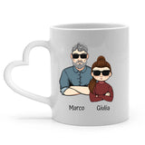 Tazza personalizzata Festa del Papà Tale padre con stampa nitida, adatta a lavastoviglie e microonde – Motiv 6