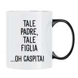 Tazza personalizzata Festa del Papà Tale padre con stampa nitida, adatta a lavastoviglie e microonde – Motiv 10