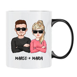 Tazza personalizzata per coppie San Valentino con stampa sublimazione Ti amo sempre di più – Motiv 10