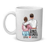 Tazza personalizzata per coppie Con Te con frasi divertenti, stampa sublimatoria nitida, adatta a lavastoviglie e – Motiv 2