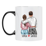 Tazza personalizzata per coppie Con Te con frasi divertenti, stampa sublimatoria nitida, adatta a lavastoviglie e – Motiv 9
