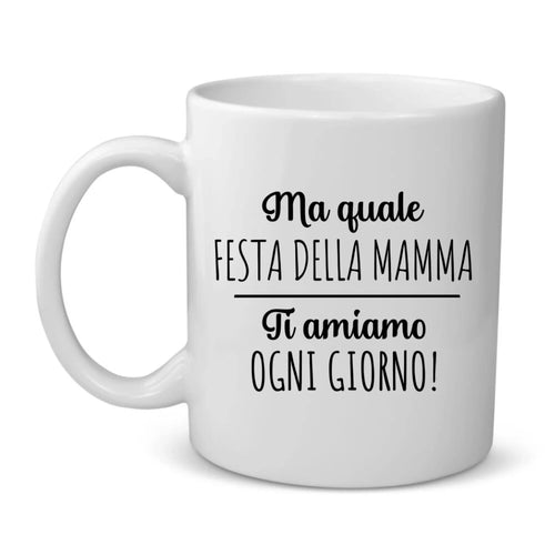 Tazza personalizzata per la Festa della Mamma con stampa sublimazione, ideale per caffè e tè – Motiv 2