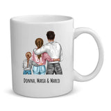 Tazza personalizzabile per genitori Ogni giorno con stampa nitida, adatta a lavastoviglie e microonde – Motiv 3