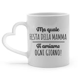Tazza personalizzabile per genitori Ogni giorno con stampa nitida, adatta a lavastoviglie e microonde – Motiv 5