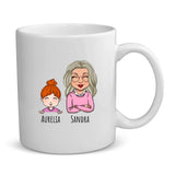 Tazza personalizzabile Ti amiamo per genitori, sublimazione nitida, lavastoviglie – Motiv 3