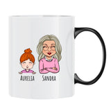 Tazza personalizzabile Ti amiamo per genitori, sublimazione nitida, lavastoviglie – Motiv 9