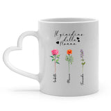 Tazza personalizzabile per nonni Il giardino della nonna, con stampa nitida e design personalizzato – Motiv 5