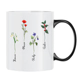 Tazza personalizzabile per nonni Il giardino della nonna, con stampa nitida e design personalizzato – Motiv 9