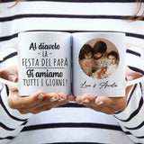 Tazza personalizzabile per Festa del Papà con stampa nitida, adatta a caffè e tè – Motiv 4