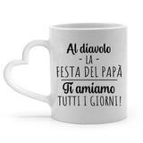 Tazza personalizzabile per Festa del Papà con stampa nitida, adatta a caffè e tè – Motiv 5