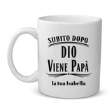 Tazza personalizzabile per genitori Subito dopo Dio con stampa in sublimazione – Motiv 2