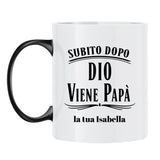 Tazza personalizzabile per genitori Subito dopo Dio con stampa in sublimazione – Motiv 8