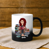 Regalo personalizzato - tazza magica termosensibile con nome personalizzato - realizzata da Love & Faith