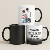 Regalo personalizzato - tazza magica termosensibile con nome personalizzato - realizzata da Love & Faith