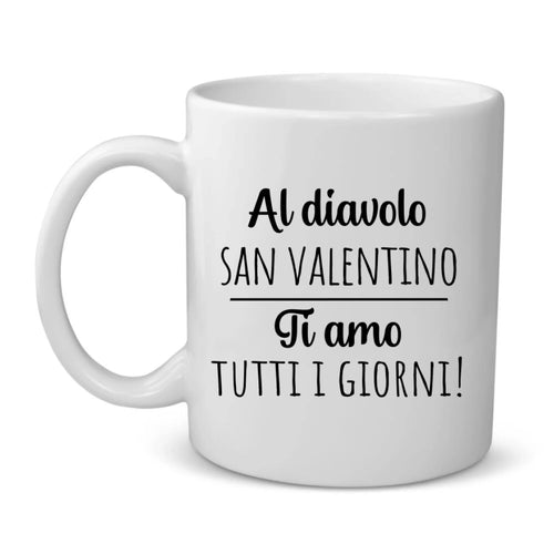 Tazza personalizzata per coppia San Valentino con stampa nitida, adatta a lavastoviglie e microonde – Motiv 2