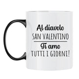 Tazza personalizzata per coppia San Valentino con stampa nitida, adatta a lavastoviglie e microonde – Motiv 8