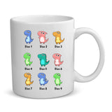 Tazza personalizzabile Mammasaurus per genitori con stampa precisa, lavastoviglie e microonde – Motiv 3