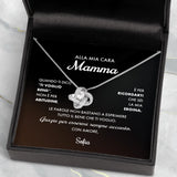 Cara mamma – Collana personalizzata per mamma e nonna
