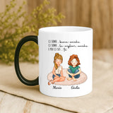 Regalo personalizzato - tazza magica termosensibile con nome personalizzato - realizzata da Love & Faith